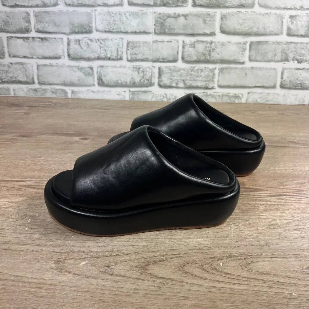 Kelsi dagger‎ Bubble Shell Platform Sandals 5.5